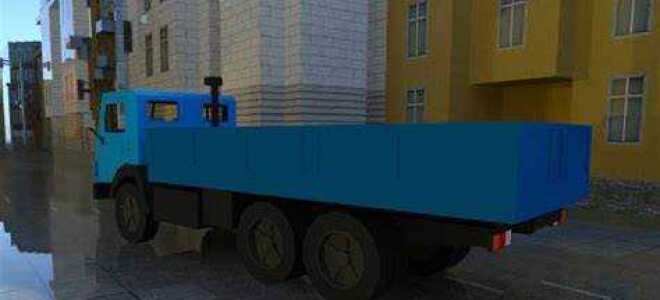 Как сделать камаз в майнкрафте