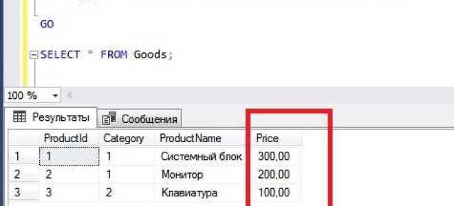 Как включить изменение в таблицы sql