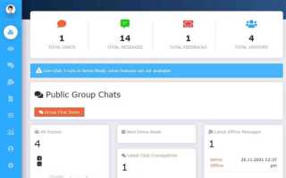 Как написать чат на php