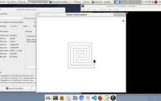 Как нарисовать квадрат в python символами
