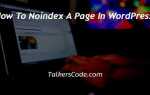 Как убрать noindex в wordpress