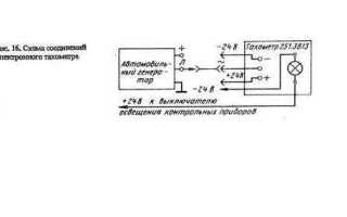 Как подключить тахограф на камаз схема