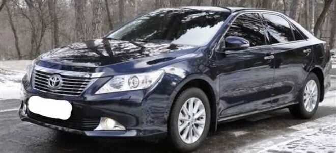 Сколько стоит обслуживание toyota camry