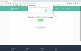 Как организовать чат в whatsapp