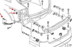 Как снять задний бампер audi a4 b5