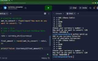 Как сделать конвертер валют в python