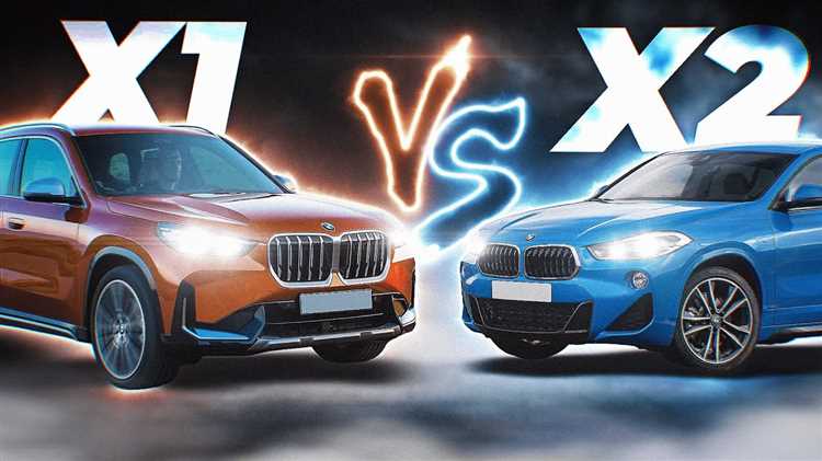 Габаритные размеры и посадка: чем различаются BMW X1 и X2