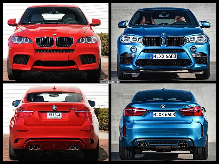 Отличительные особенности экстерьера BMW X6M