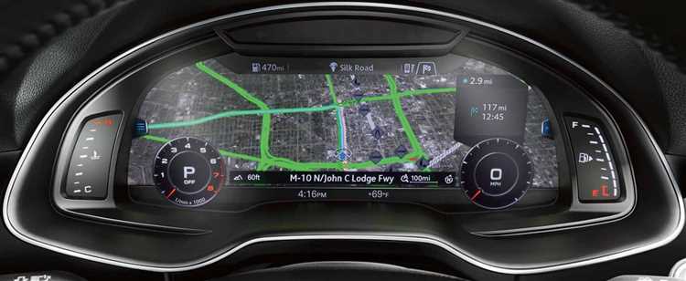 Основные функции Audi Virtual Cockpit