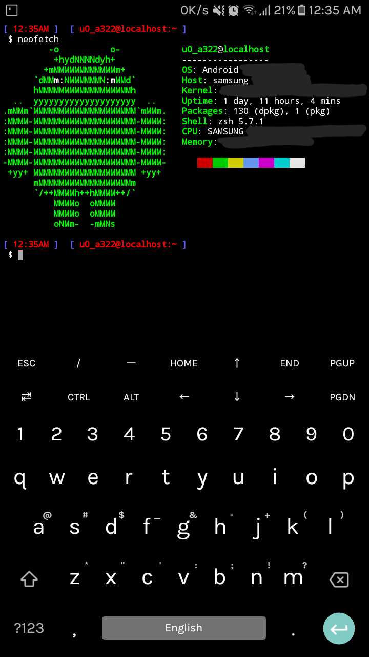 Как установить текстовый редактор для работы с HTML в Termux