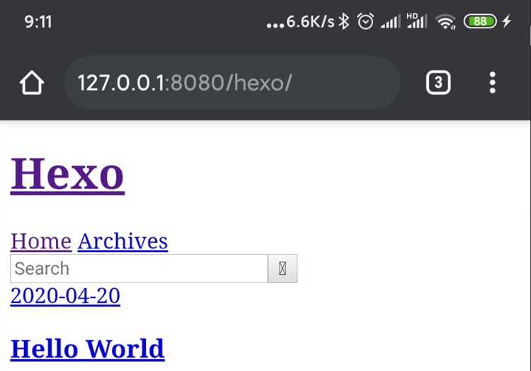 Ошибки при работе с HTML файлами в Termux и способы их исправления