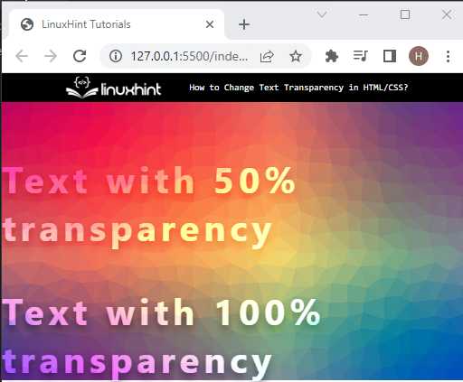 Как передвинуть текст в html css