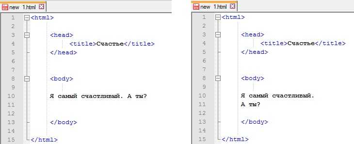 Редактирование содержимого для корректного отображения в HTML