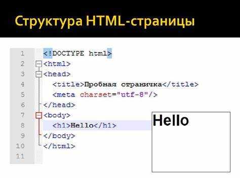 Методы работы с HTML кодом в текстовых редакторах