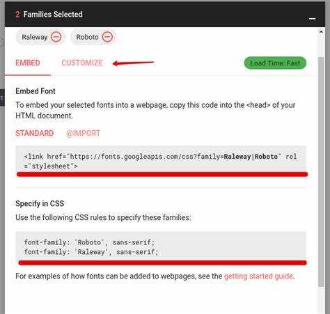 Как подключить шрифты из Google Fonts