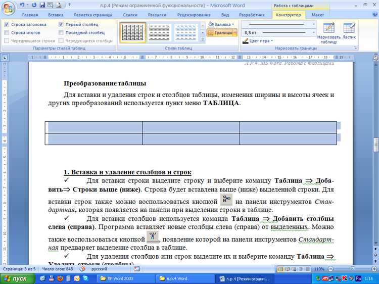 Установка минимальной и максимальной ширины столбцов через CSS