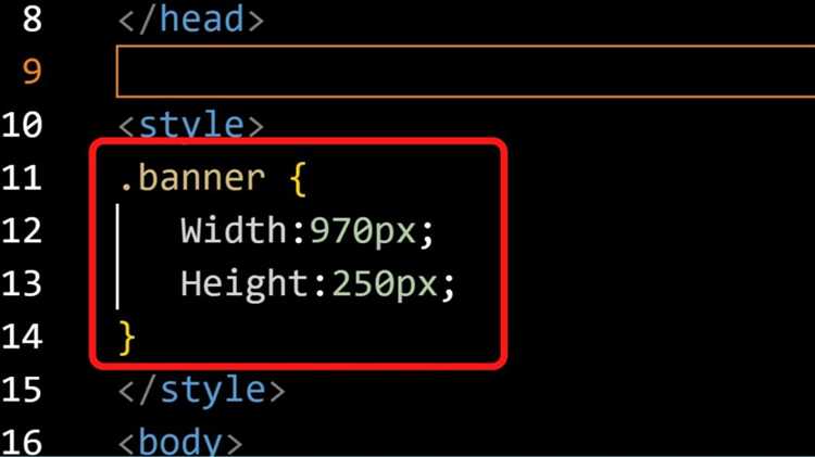 Использование CSS для стилизации баннера