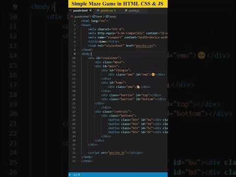 Создание базовой HTML-структуры для игры