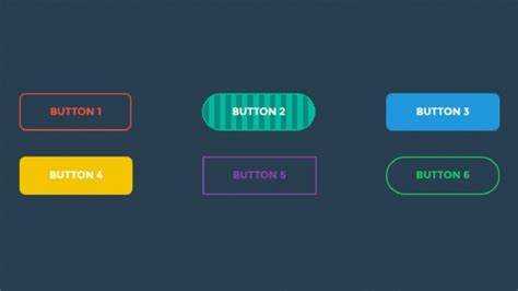 Как сделать кнопки в html и css