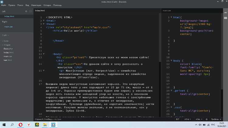 Как сделать обтекаемый текст в html