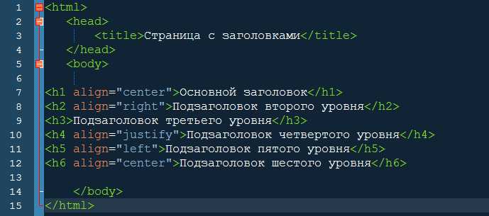 Адаптивное центрирование заголовков на разных устройствах