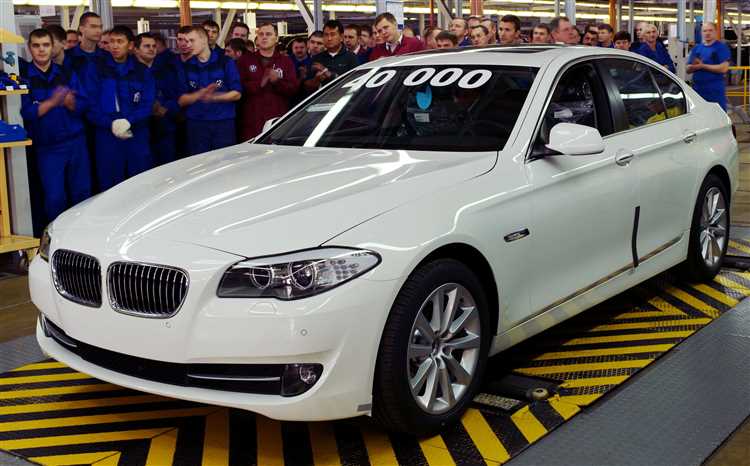 Какие bmw собирают в калининграде
