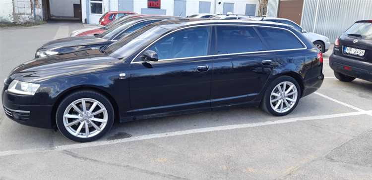 Размеры колес и типы шин для Audi A6 C6
