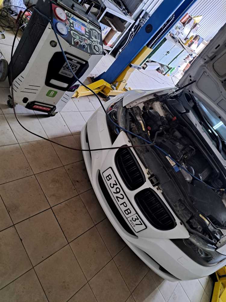 Как измерить напряжение на контактах компрессора кондиционера BMW