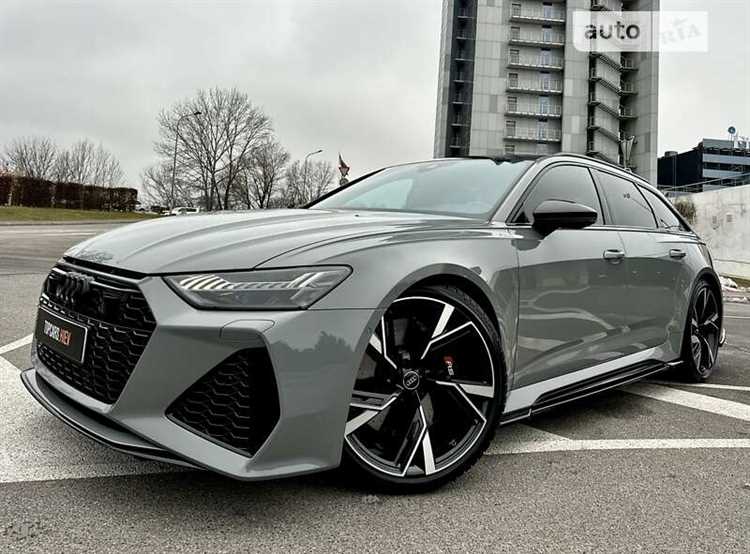 Дополнительные расходы при покупке Audi RS6 в 2025 году