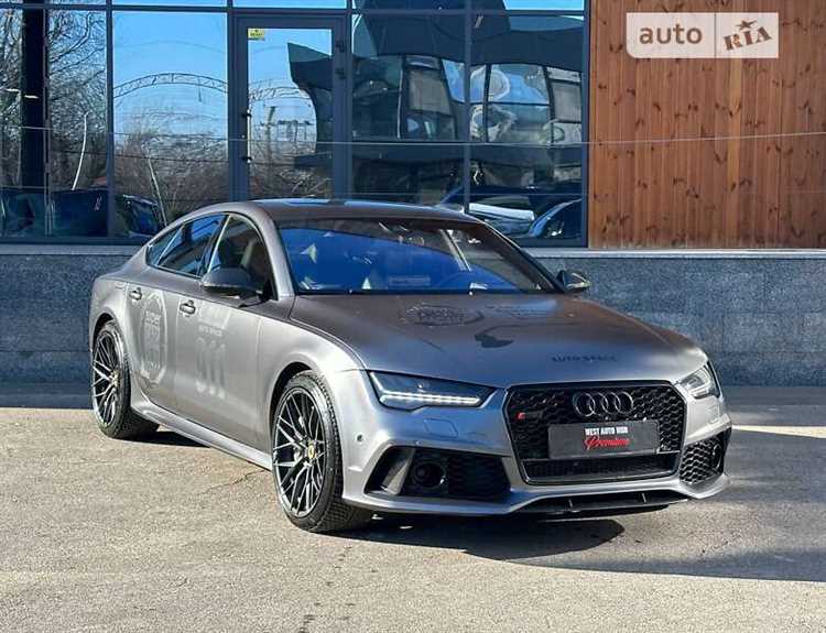 Факторы, влияющие на стоимость Audi RS7 Sportback