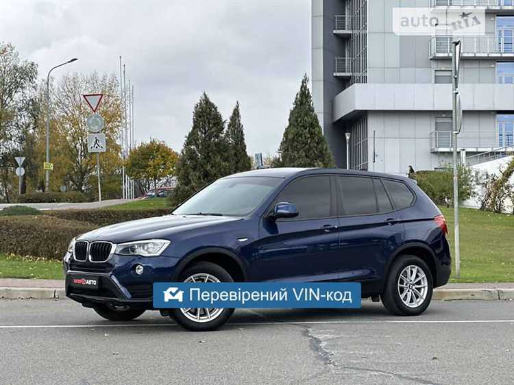 Средняя стоимость BMW X3 в России в 2025 году