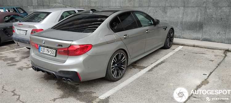 Средняя стоимость BMW M5 F90 Competition на вторичном рынке