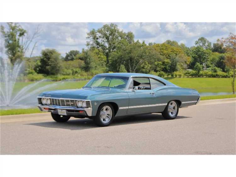 Рынок автомобилей для коллекционеров и влияние на цену Impala 1967