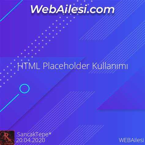 Ошибки и подводные камни при использовании placeholder