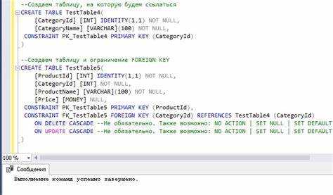 Как настроить предупреждения в SQL-сервере для разных уровней ошибок