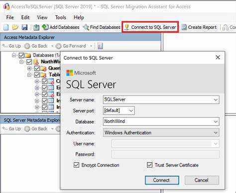 Как из access выгрузить в sql