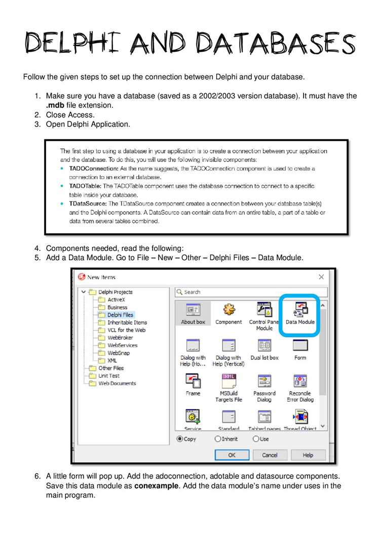 Чтение и запись данных через SQL-запросы в Delphi