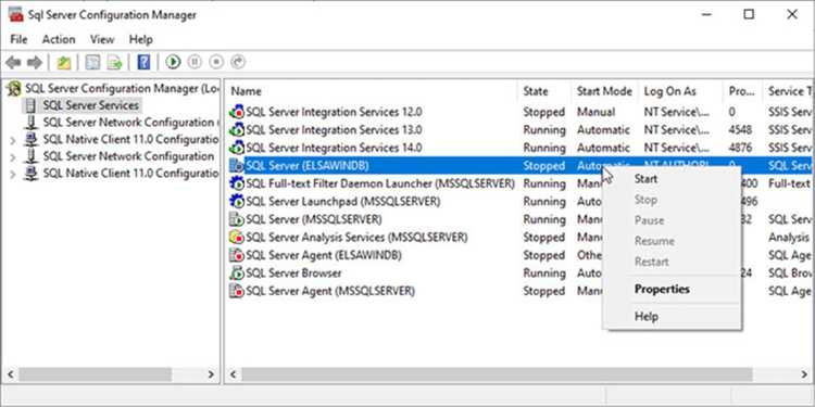 Остановка SQL Server при выполнении планового обслуживания