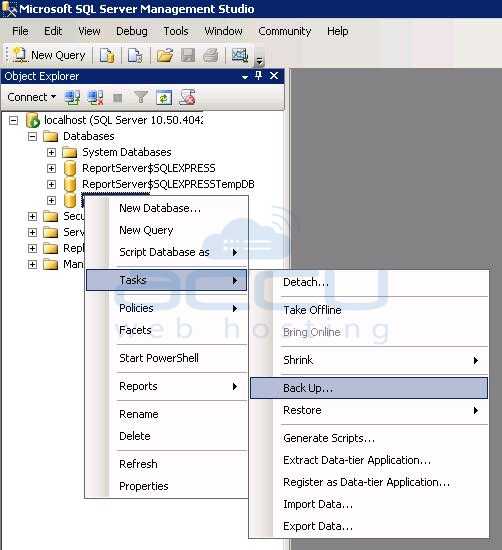 Как отключить создание резервных копий через T-SQL