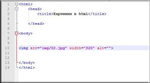Использование свойства CSS для смещения изображения