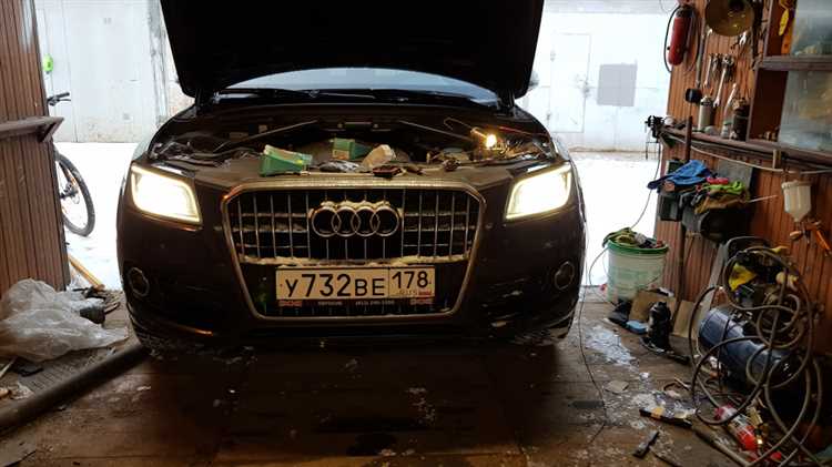 Удаление фар с кузова автомобиля