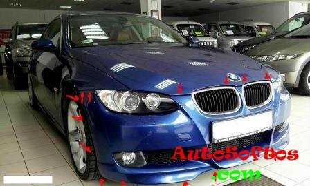 Советы по установке новых ноздрей на бампер BMW E90