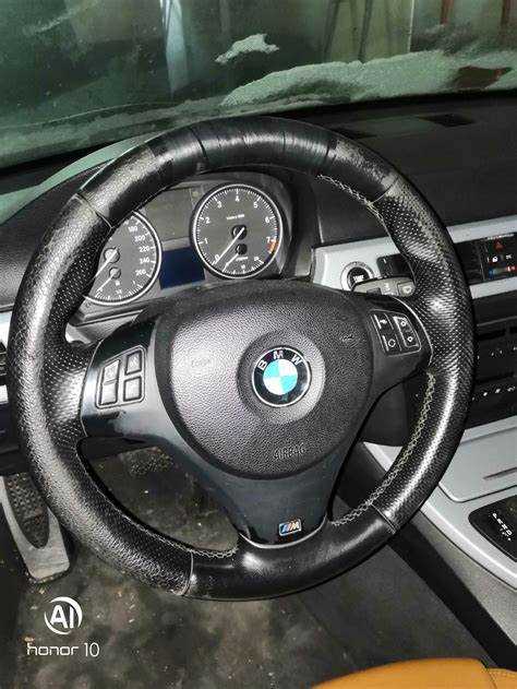 Как снять руль на bmw e90