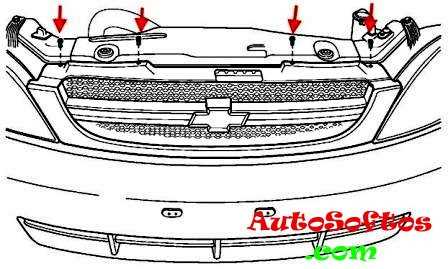 Подготовка инструментов для снятия бампера