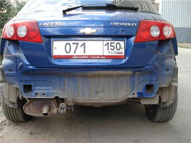 Удаление пластиковых накладок на бампере