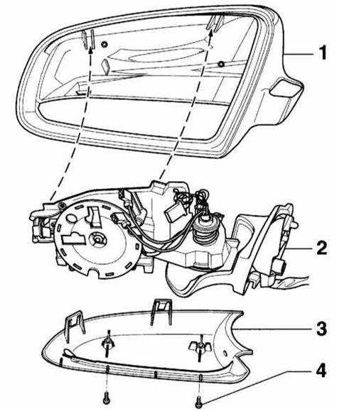 Как снять внутреннюю обшивку двери для доступа к зеркалу