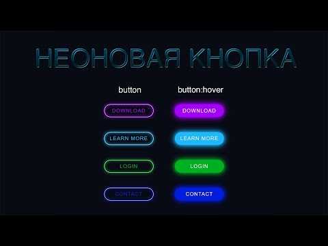 Применение стилей CSS для кнопки