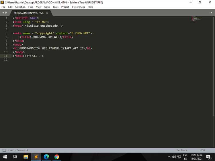 Использование пакетов и плагинов для работы с HTML в Sublime Text