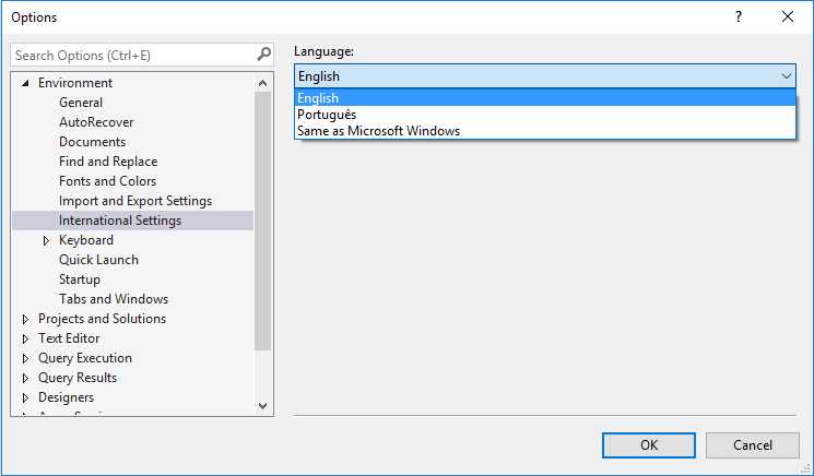 Влияние локали операционной системы на язык SQL Server