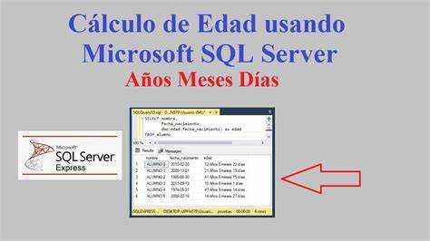 Как вычислить возраст в sql